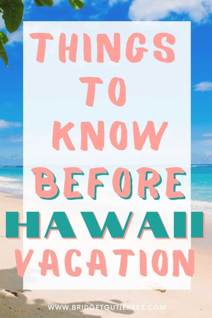 Hawaii Travel Tips: 10 Important Things You Need To Know Before ...