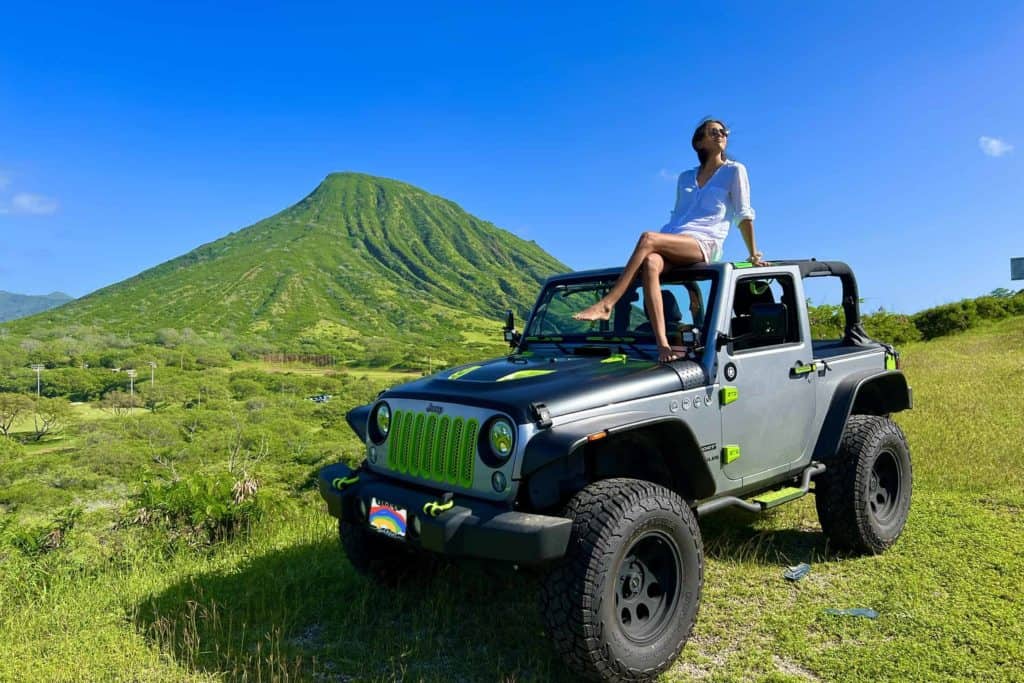 jeep rental on Oahu with cost