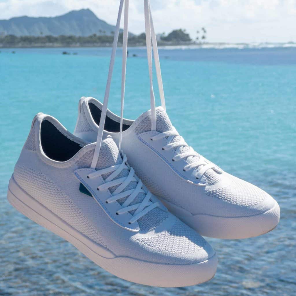 Vessi waterproof shoes in Hawaii
