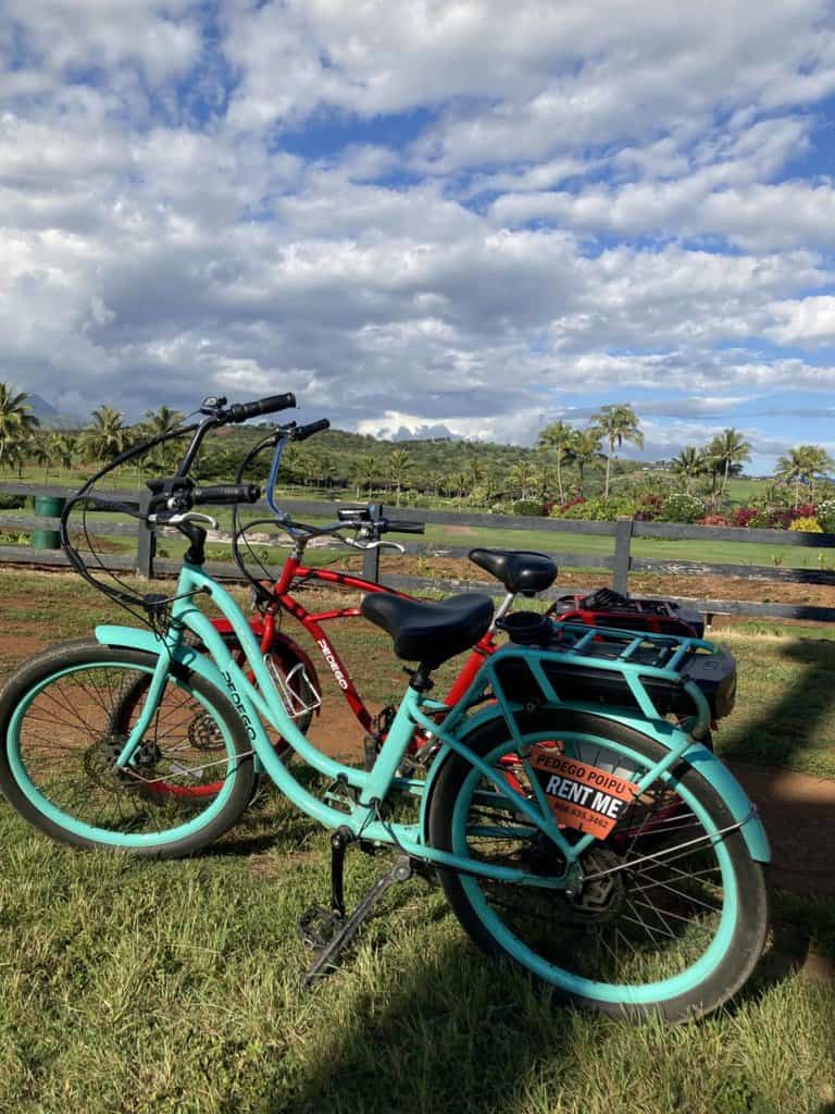 riding bikes in Kauai is a hidden gem