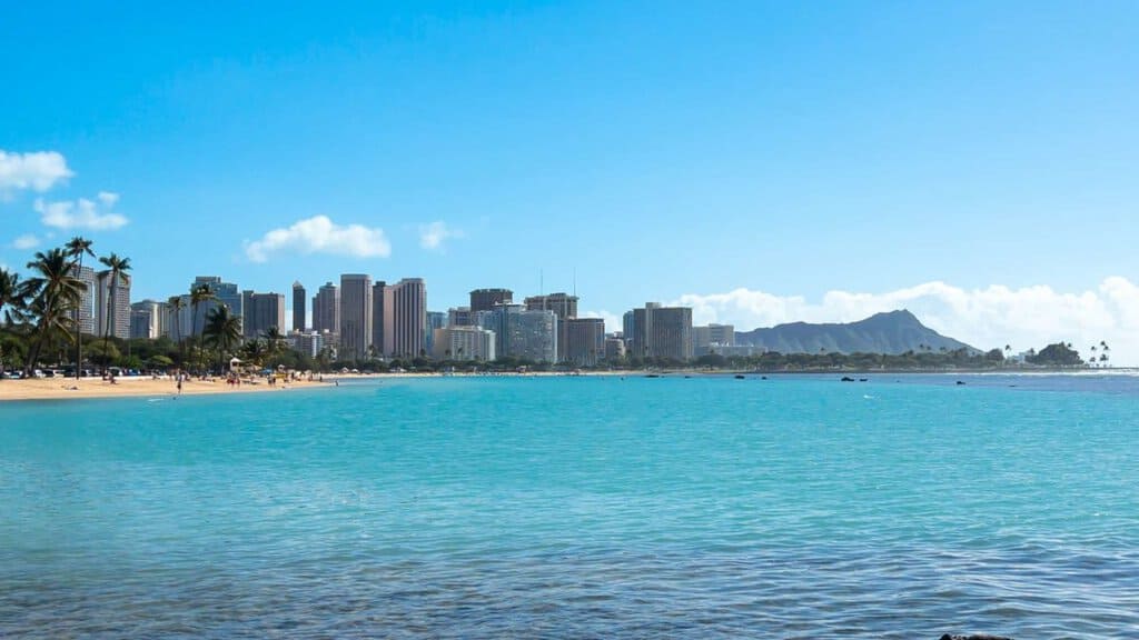 spring time in oahu beach