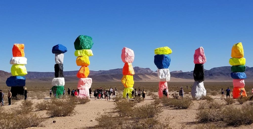 the art exhibit in las vegas 7 mountains