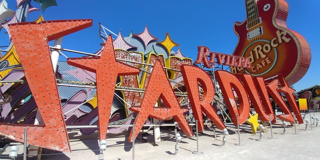 neon sign of stardust rivera casino