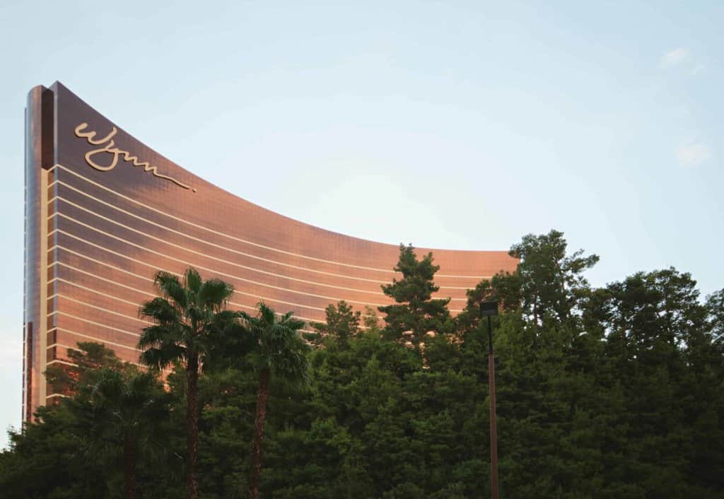 The Wynn casino. It's a popular place to stay at an excellent location for everything you want to see during the Las Vegas trip.