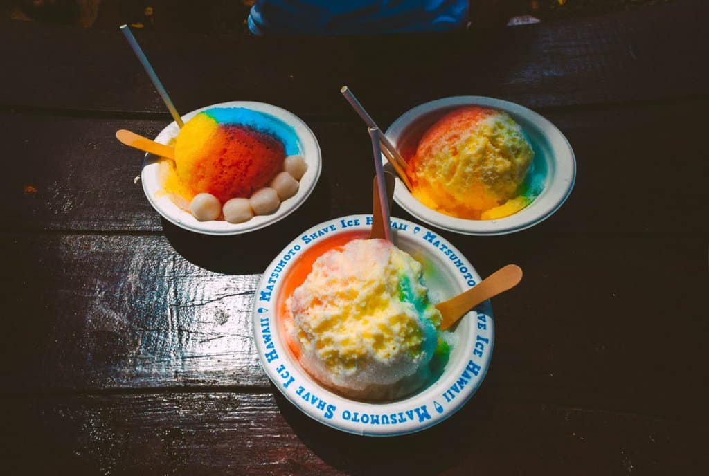 shave ice in oahu hawaii